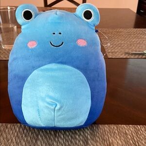 Squishmallows Blue Frog Stuffed Animal